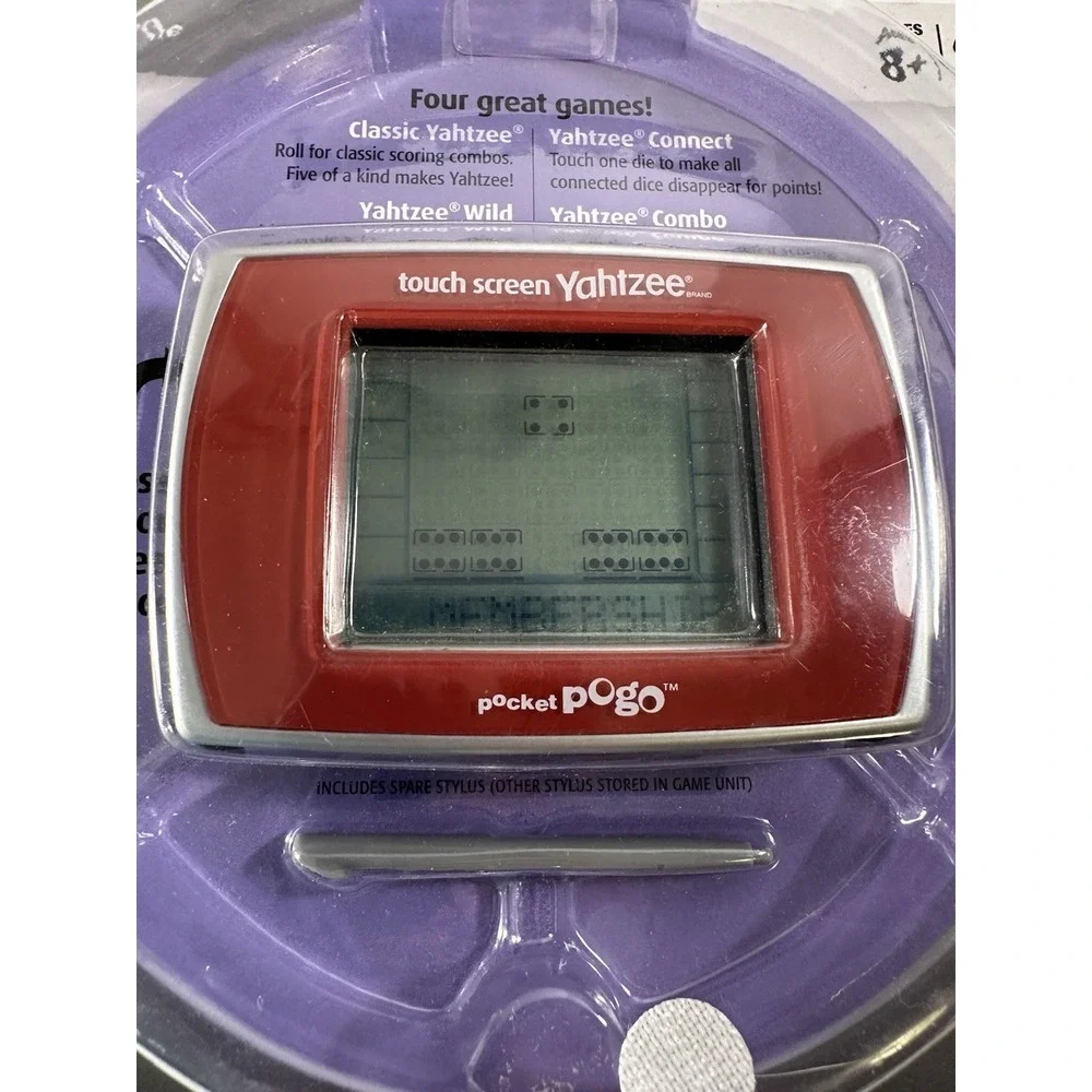 Yahtzee Touch Screen Pocket Pogo Handheld Electronic Game Hasbro 2009